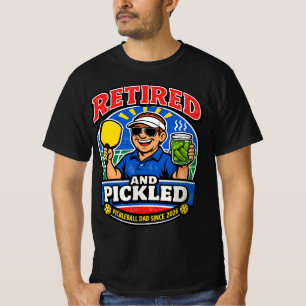 Camiseta de Retirado y Encurtido, Papá Divertido d