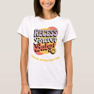 Camiseta de retiro para bebés para siempre
