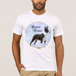 Camiseta de retrato de Boston Terrier