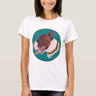 Camiseta de retrato de Bull Terrier