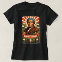 Camiseta de retrato de Harriet Tubman Arte de la h
