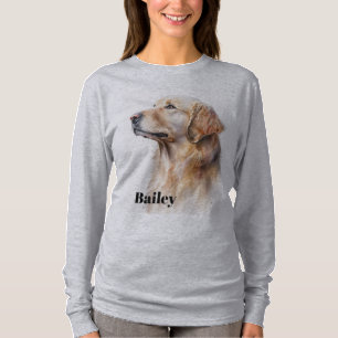 Camiseta de retrato de perro personalizada – Nombr