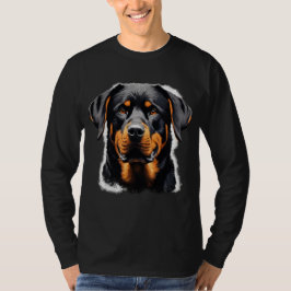Camiseta de retrato de Rottweiler