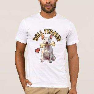 Camiseta de retrato icónico de Bull Terrier - Arte