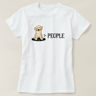 Camiseta de Retrievers Son Mejores Que las Persona