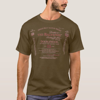 Camiseta de Retro El Malt BalvenieScotch más fino 25 años