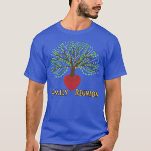 Camiseta de Reunión de Familia Árbol