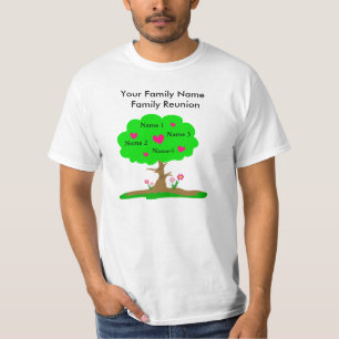 Camiseta de Reunión de Familia personalizable
