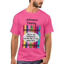 Camiseta de Reunión Familiar Personalizable