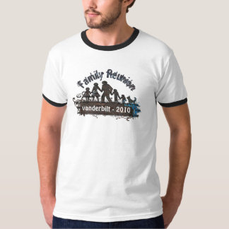 Camiseta de Reunión Familiar Swirls Grunge