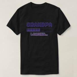 Camiseta de Revelación de Embarazo Abuelo Cargando