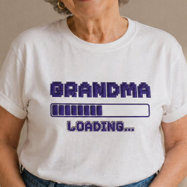 Camiseta de Revelación de Embarazo de Abuela Carga