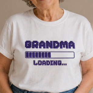 Camiseta de Revelación de Embarazo de Abuela Carga
