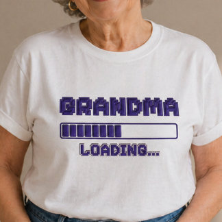 Camiseta de Revelación de Embarazo de Abuela Carga