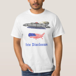 Camiseta de revelación de OVNI
