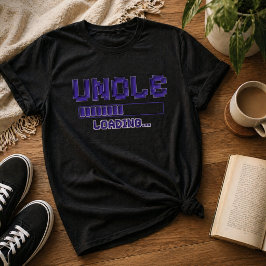 Camiseta de revelación de tío cargando jugador