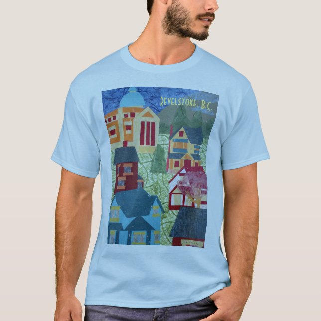 Camiseta de Revelstoke de los hombres (Anverso)