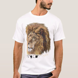 Camiseta de rey Lion (corazón), hombre