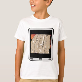 Camiseta de Rhino Selfie Fuzzy Express®