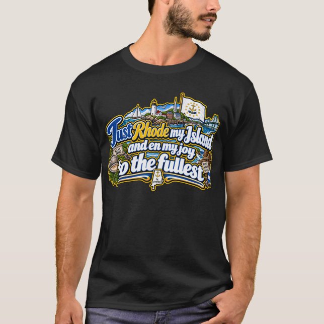 camiseta de Rhode Island (Anverso)