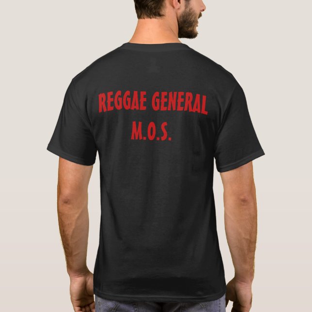 Camiseta de Riddim Roots Radio Men's del reggae de (Reverso)