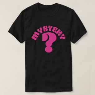 Camiseta De Riddle De Misterio Rosa