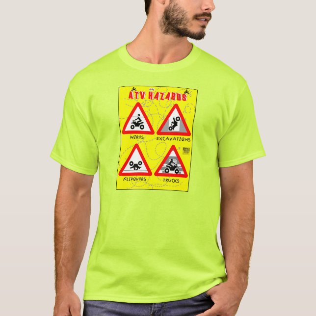 Camiseta de riesgo ATV (Anverso)
