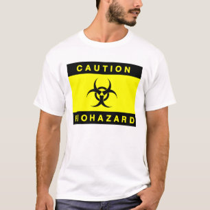 Camiseta de riesgo biológico