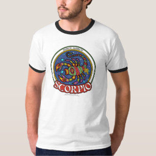 Camiseta de Ringer Básica para hombres Scorpio del