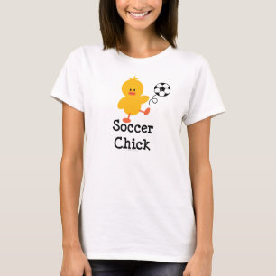 Camiseta de Ringer de pollo de fútbol