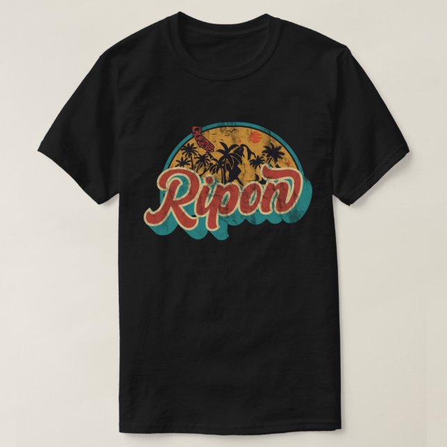 Camiseta de Ripon, California (Diseño del anverso)