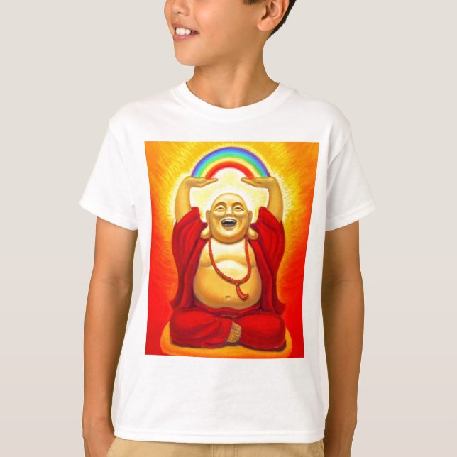 Camiseta de risa de Buda (Anverso)