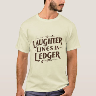 Camiseta de risas en contable gracioso