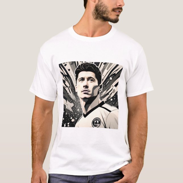 Camiseta de Robert Lewandowski (Anverso)