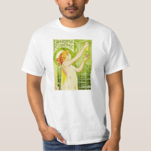Camiseta de Robette del ajenjo de Alfonso Mucha