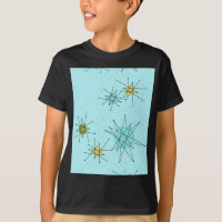 Camiseta de Robin's Egg Blue Atomic Starburst