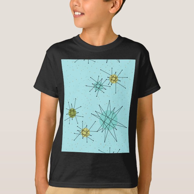 Camiseta de Robin's Egg Blue Atomic Starburst (Anverso)
