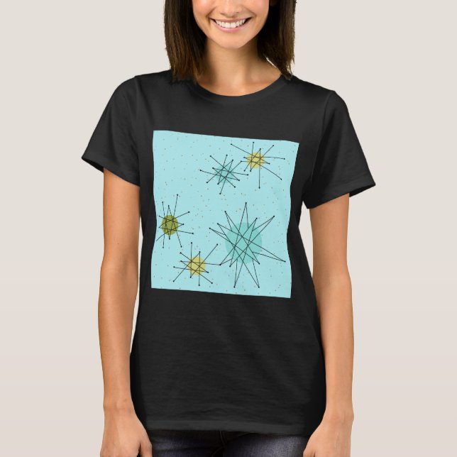 Camiseta de Robin's Egg Blue Atomic Starburst (Anverso)