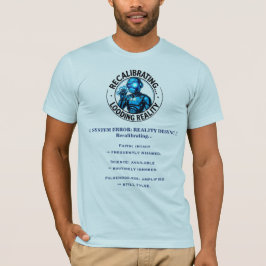 Camiseta de Robots Divertidos Resistiendo