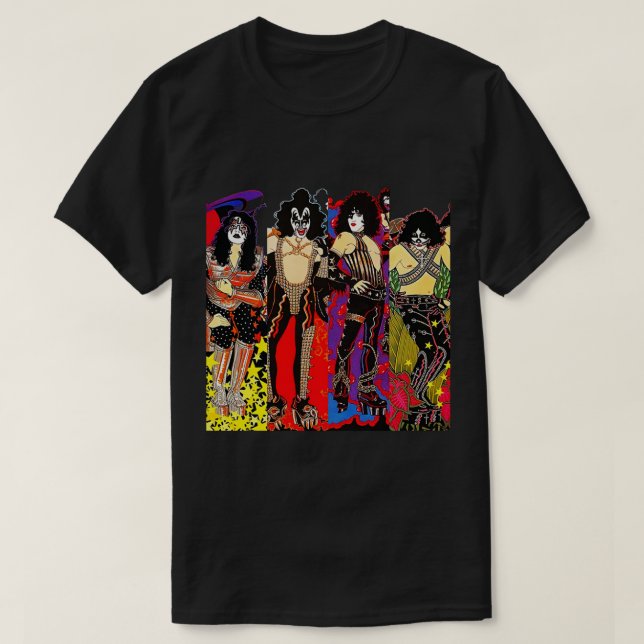Camiseta de roca de los enamorados, camiseta de Ki (Diseño del anverso)