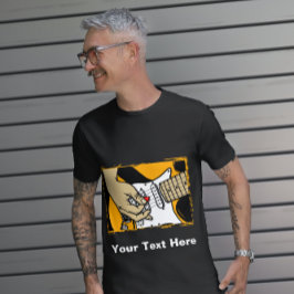 Camiseta de Rock and Roll Guiter