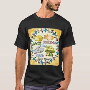 Camiseta de Rock Paper Tank