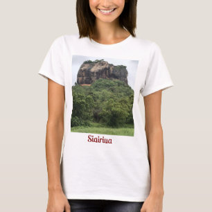 Camiseta de rock sigiriya para mujeres