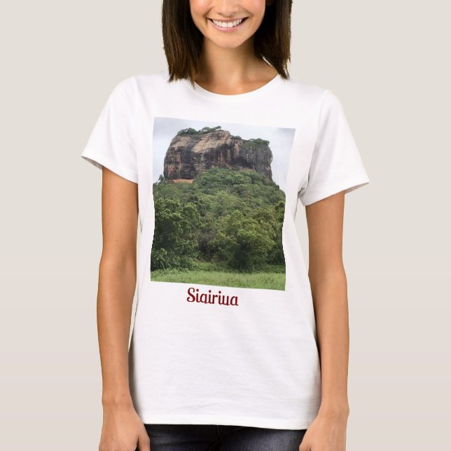 Camiseta de rock sigiriya para mujeres (Anverso)