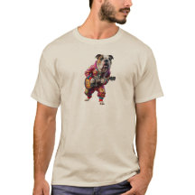 Camiseta de Rock Star Bulldog