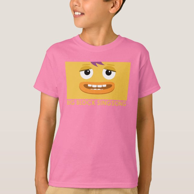 Camiseta de rock y Roll para niños BBSS (Anverso)