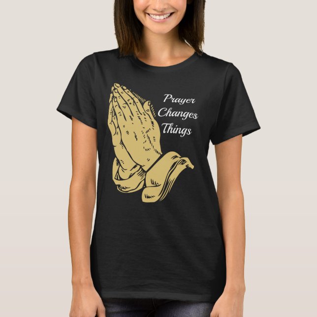 Camiseta de rogación de las manos (Anverso)