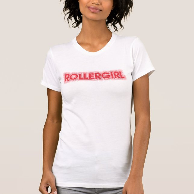Camiseta de Rollergirl (Anverso)