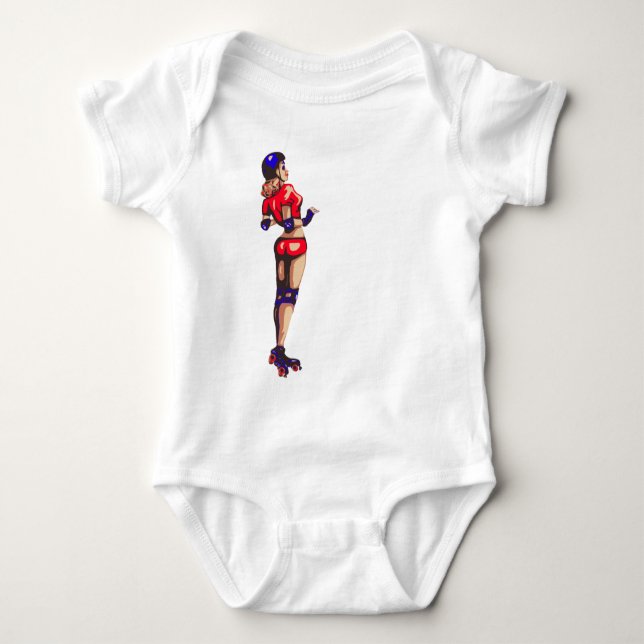 Camiseta de Rollergirl (Anverso)