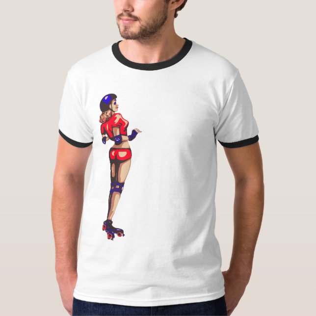Camiseta de Rollergirl (Anverso)